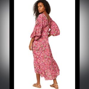 MISA Los Angeles Johanna Dress in Pink Falaise Floral size M